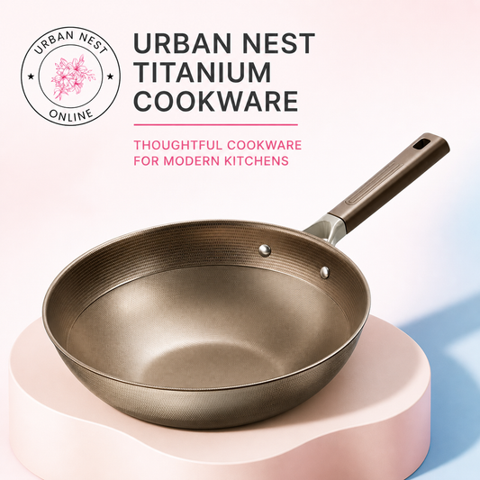 A frying pan on the hob, illustrating how to choose the best pan for eggs
